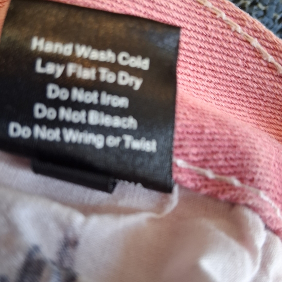 POL Pearl Jeans Pink Embellished Denim Statement High Rise Size Small - Picture 9 of 16